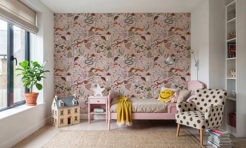 Fantasy Forest - Dusty Pink