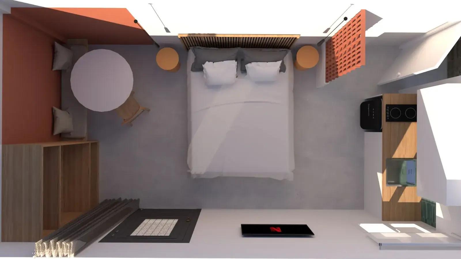 Queen Bed Σουίτα