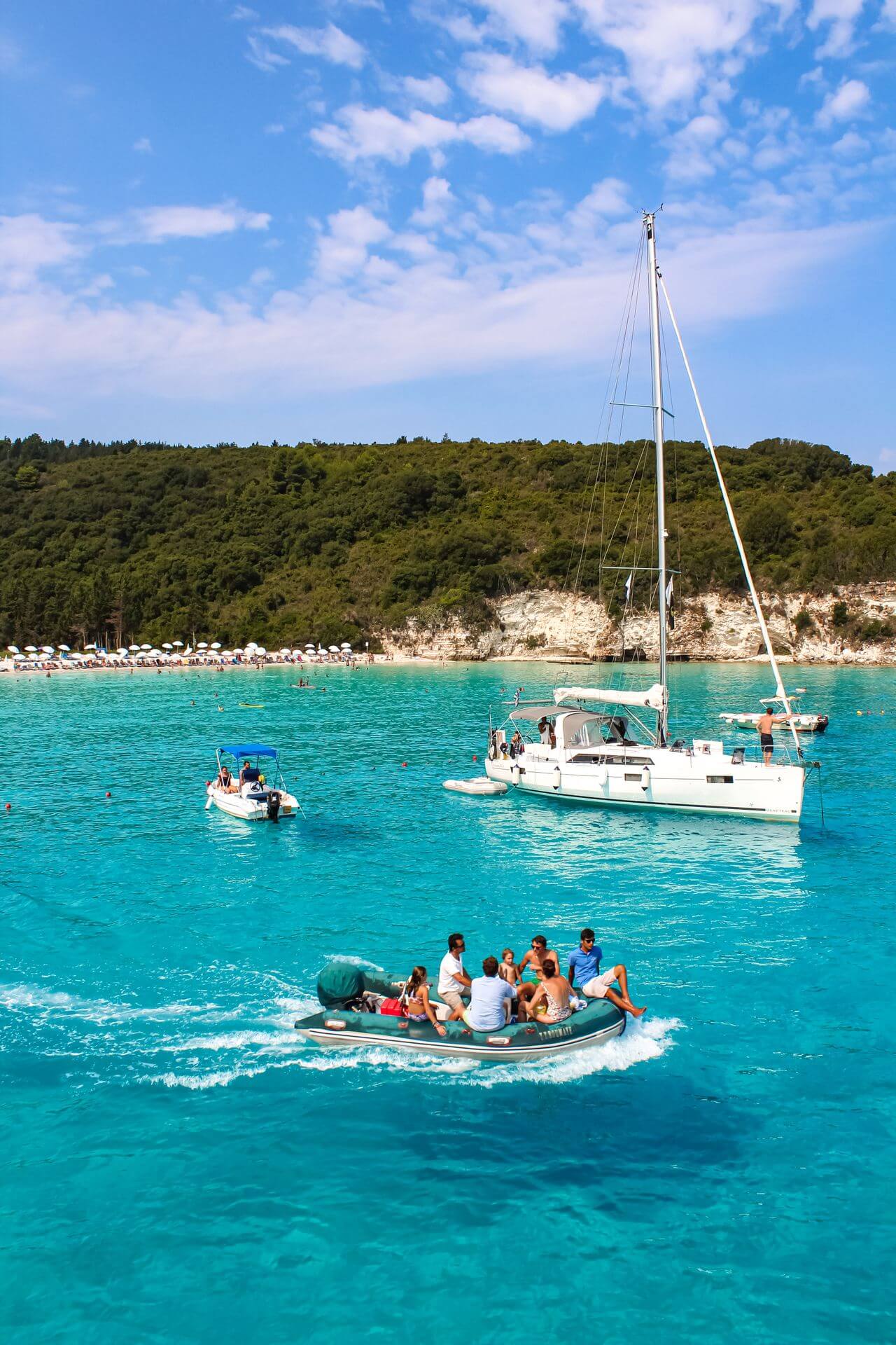 Boat Excursion to Paxos and Antipaxos Islands