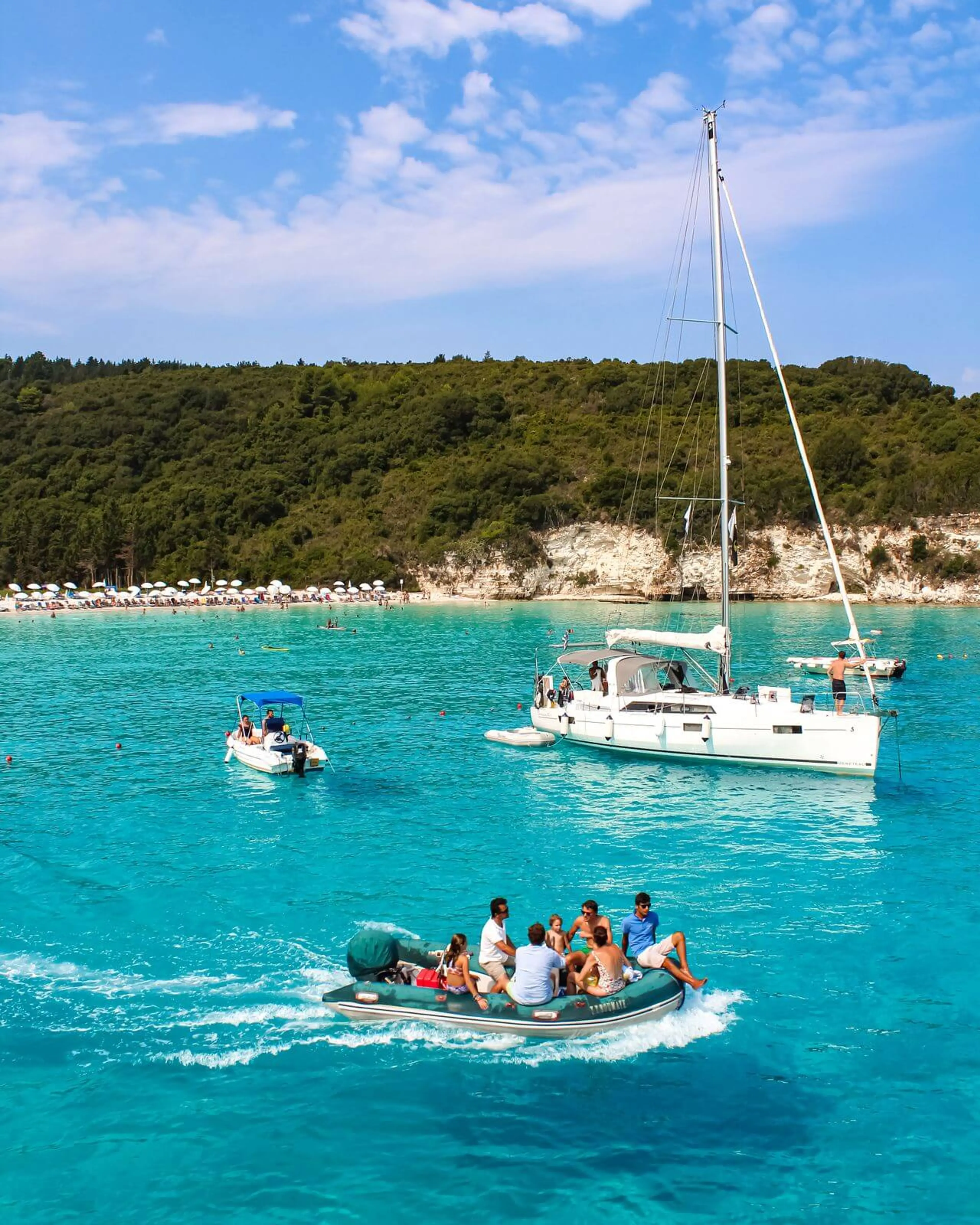 Boat Excursion to Paxos and Antipaxos Islands