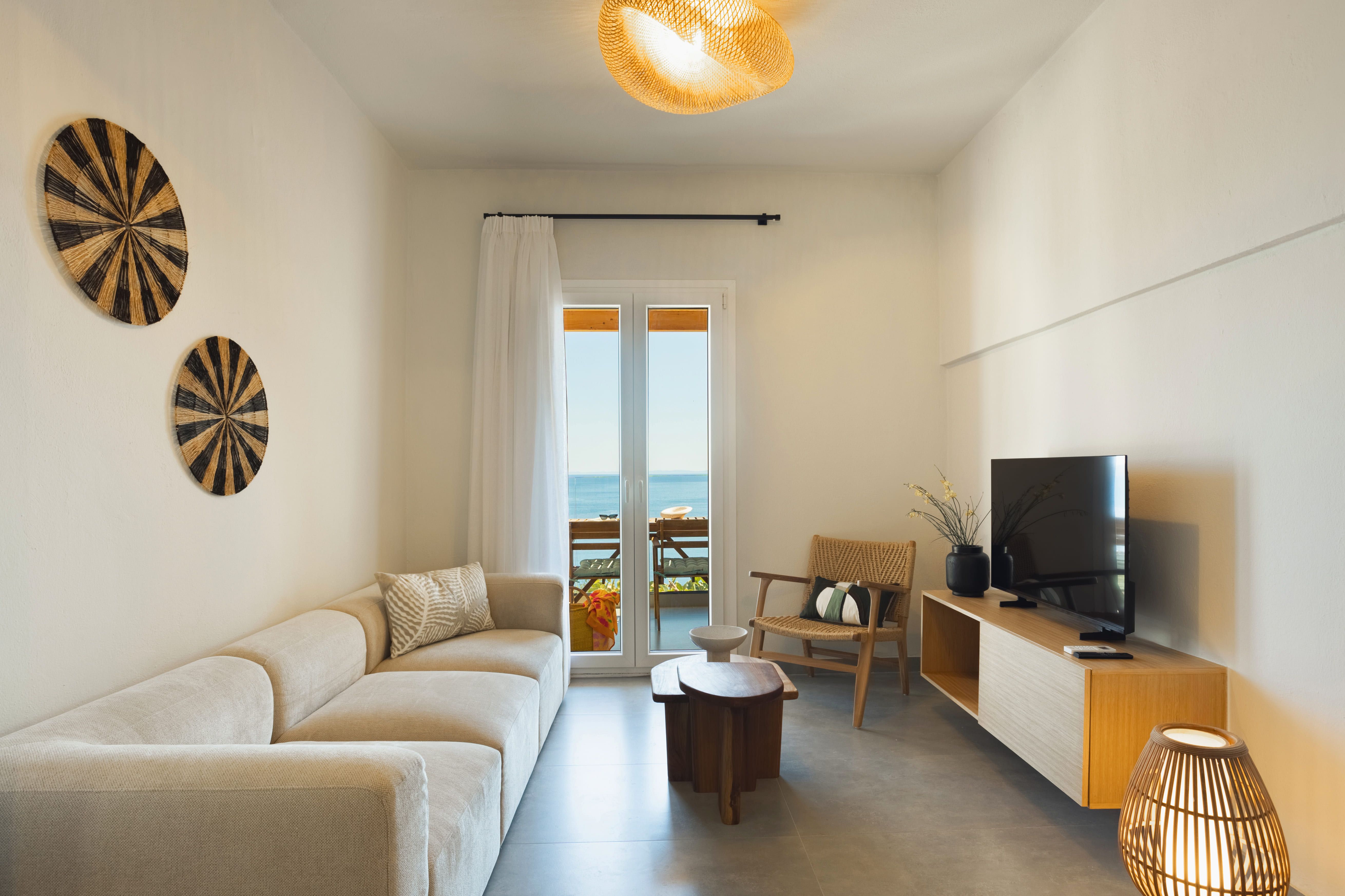 modern acommondation kalami corfu
