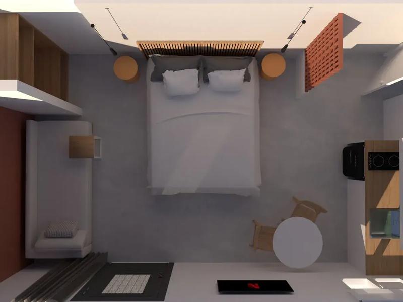 Superior Triple Apartment with Balcony & Sea View — image 1