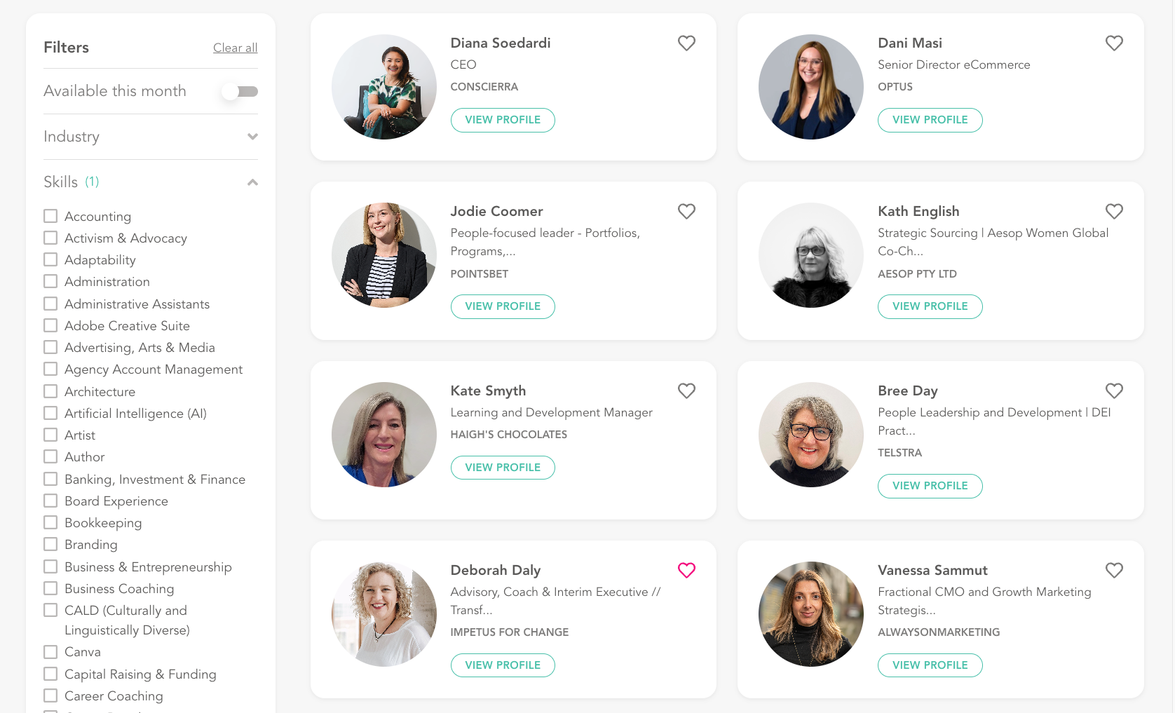 Access to diverse perspectives