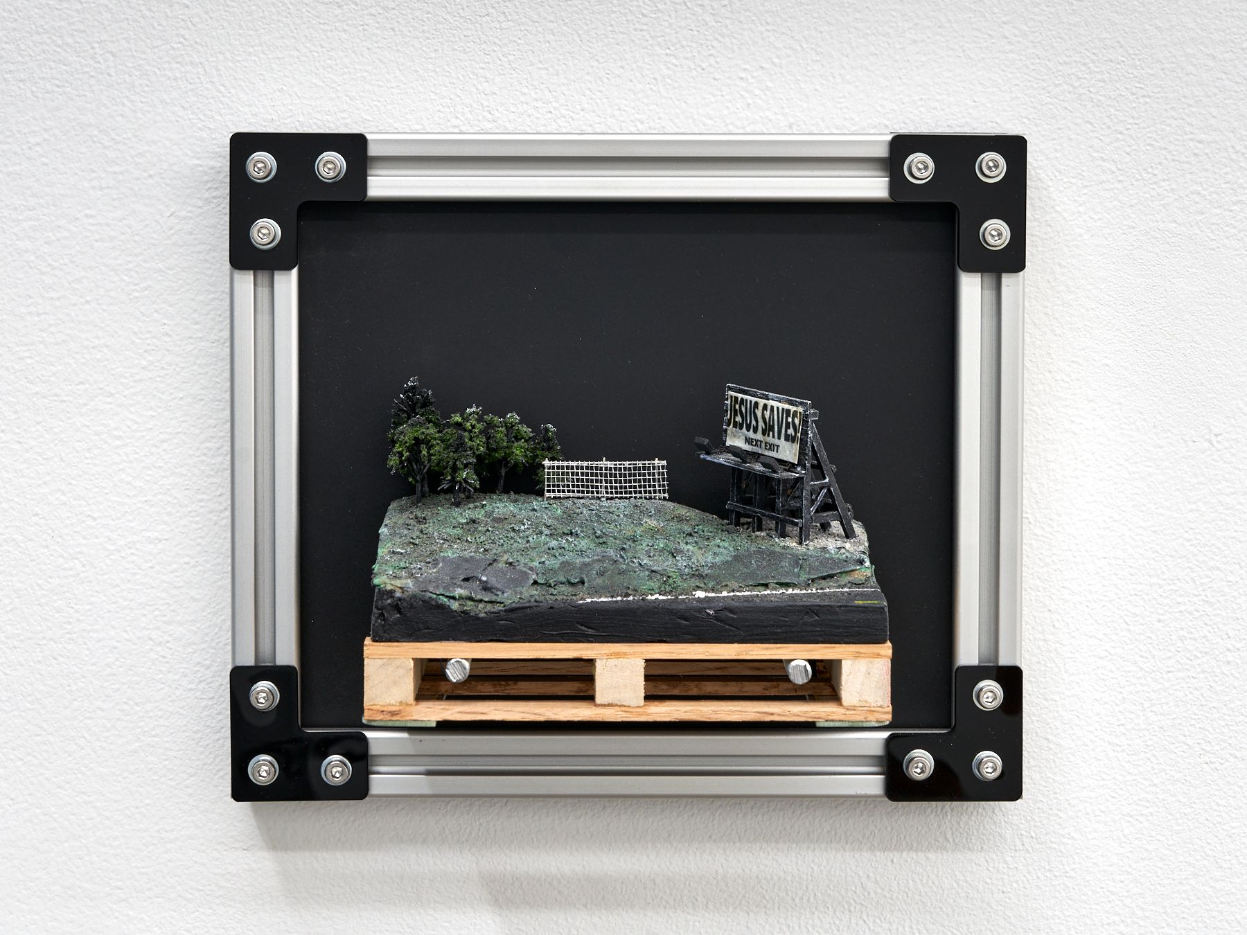 Brian Oakes, PALLET 6 (Jesus Saves)