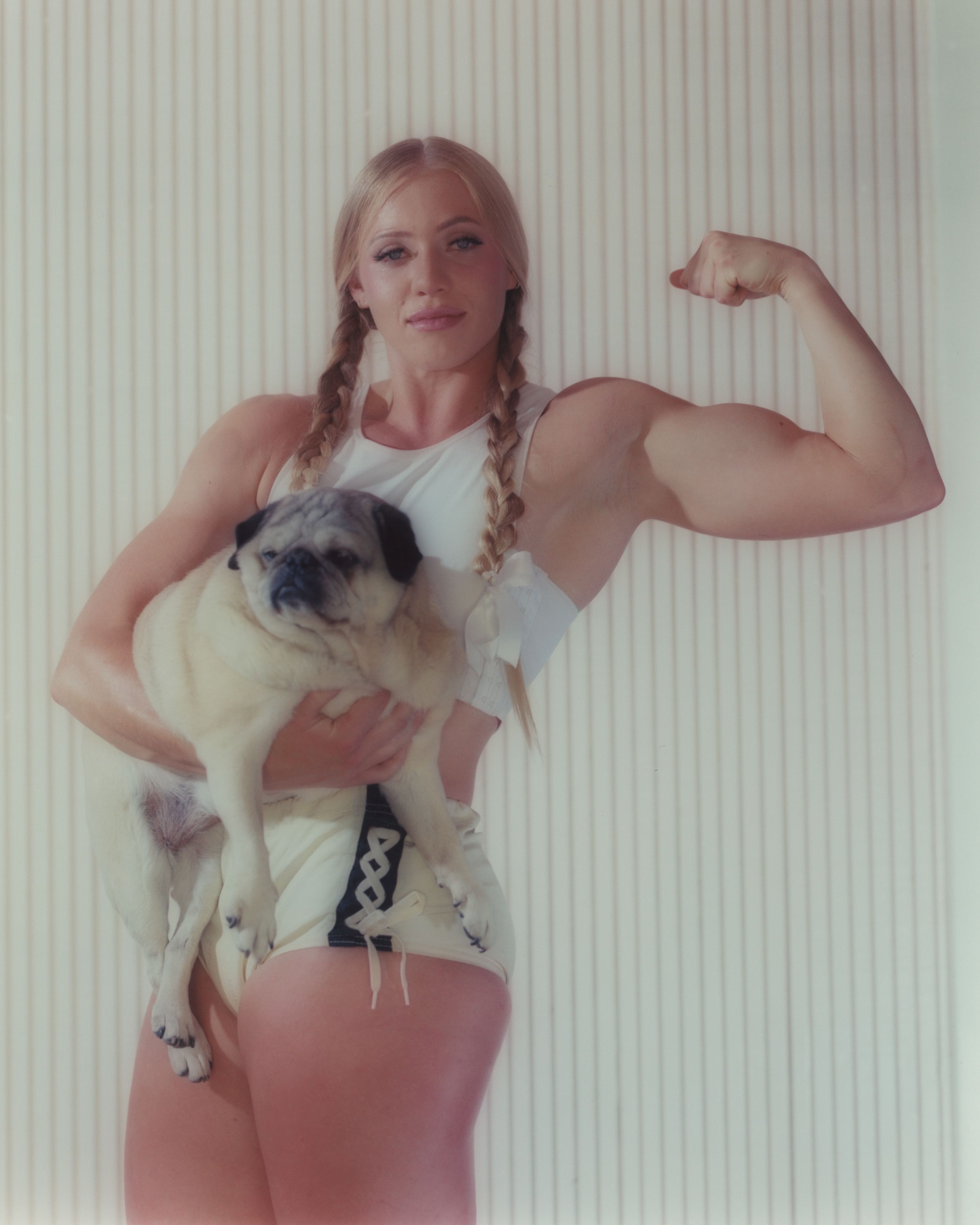 Kate Biel, Leana With a Pug