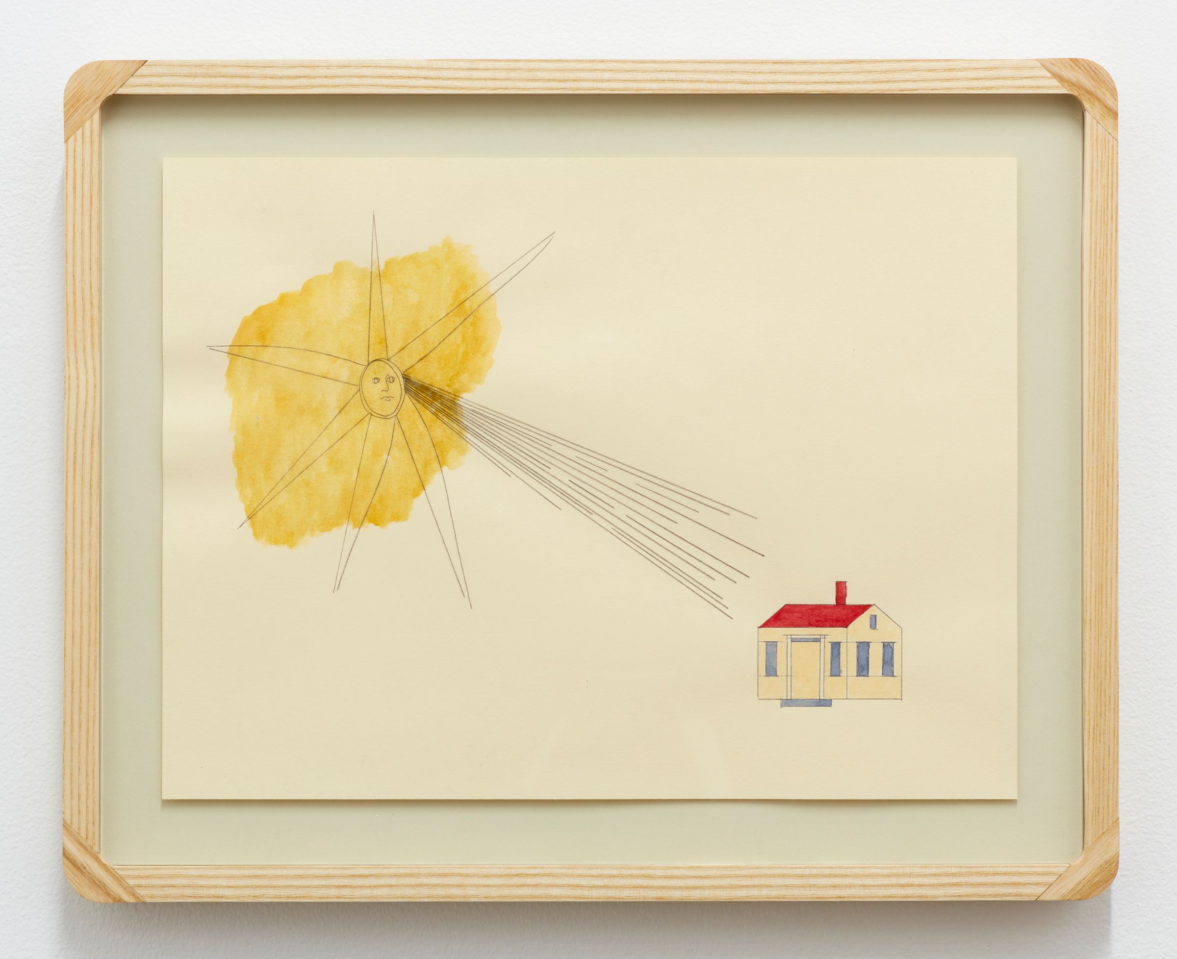 Nick Fusaro, Untitled ( House with Red Roof )