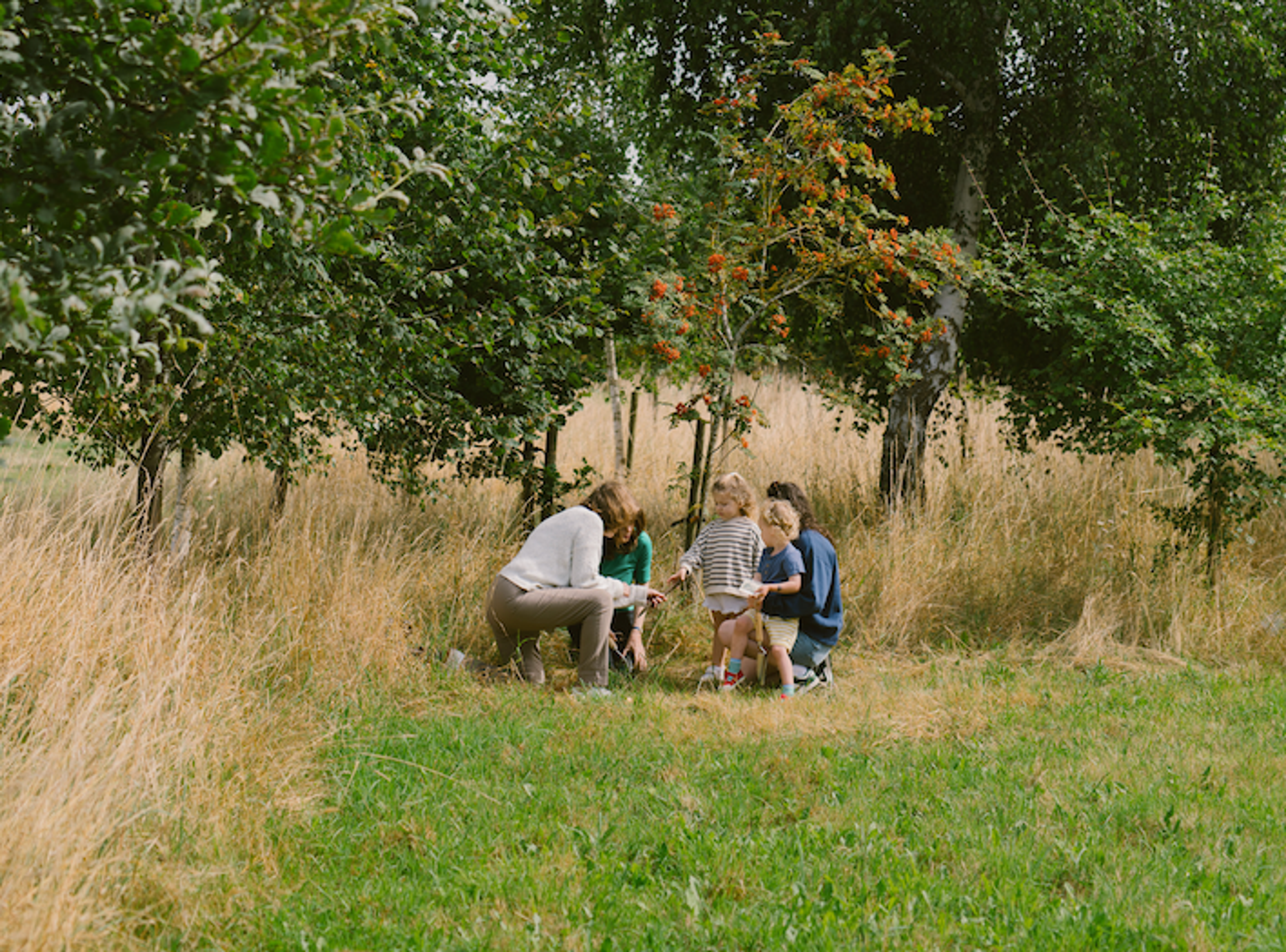 Natural burial funeral