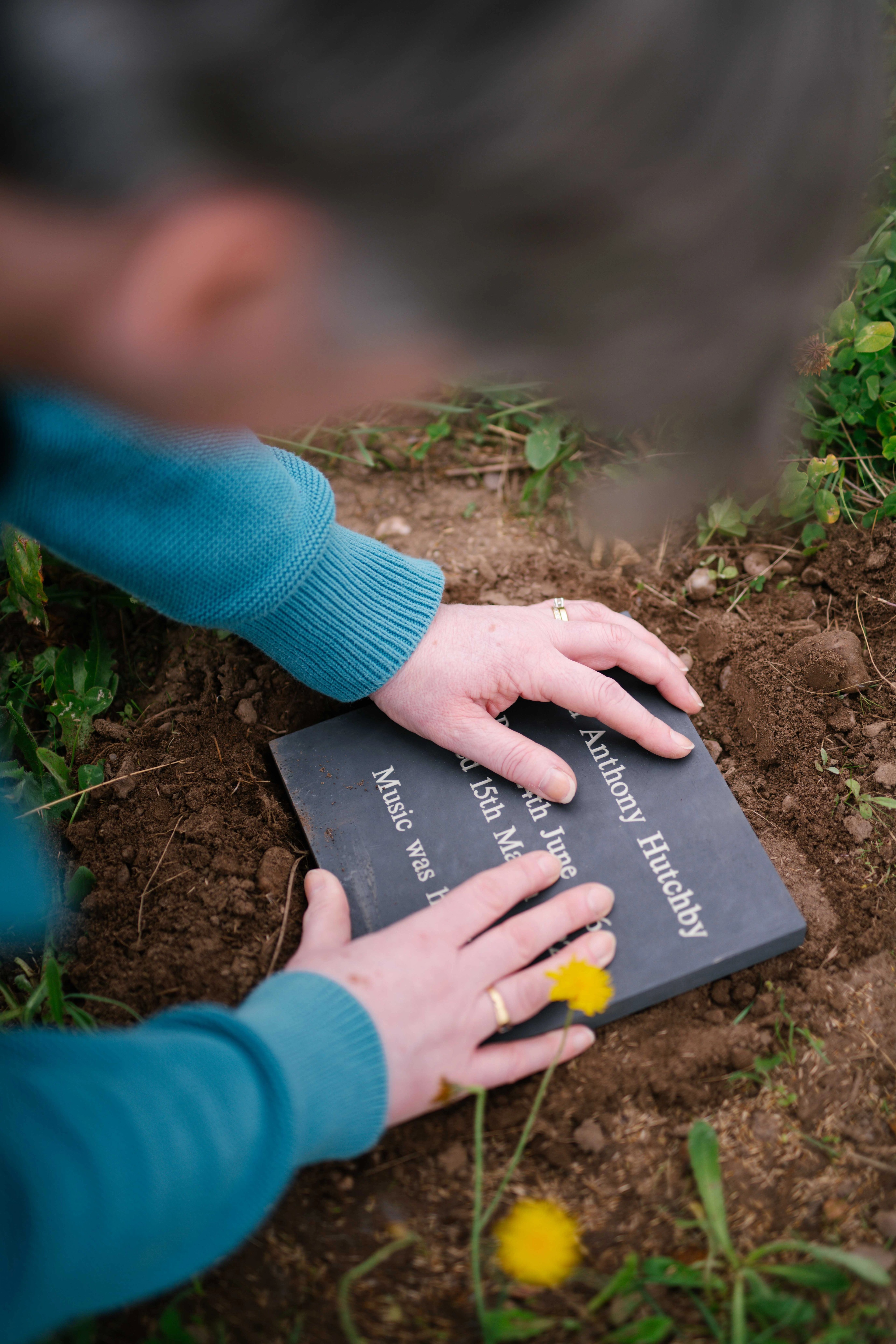 interment of ashes in natural setting