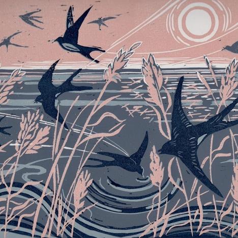 
                Diane Rose, 
                A Swoop of Swallows, 
                2020
              