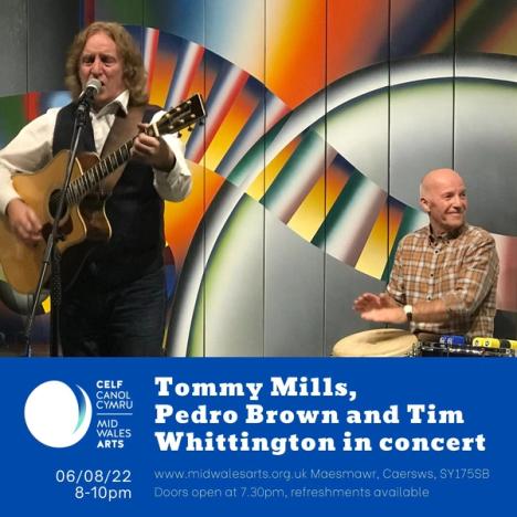 Tommy Mills, Pedro Brown and Tim Whittington in Concert