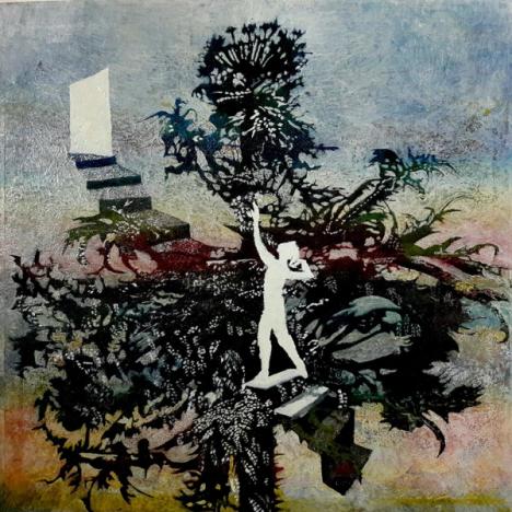 Sara Philpott, Silver Staircase, 2020