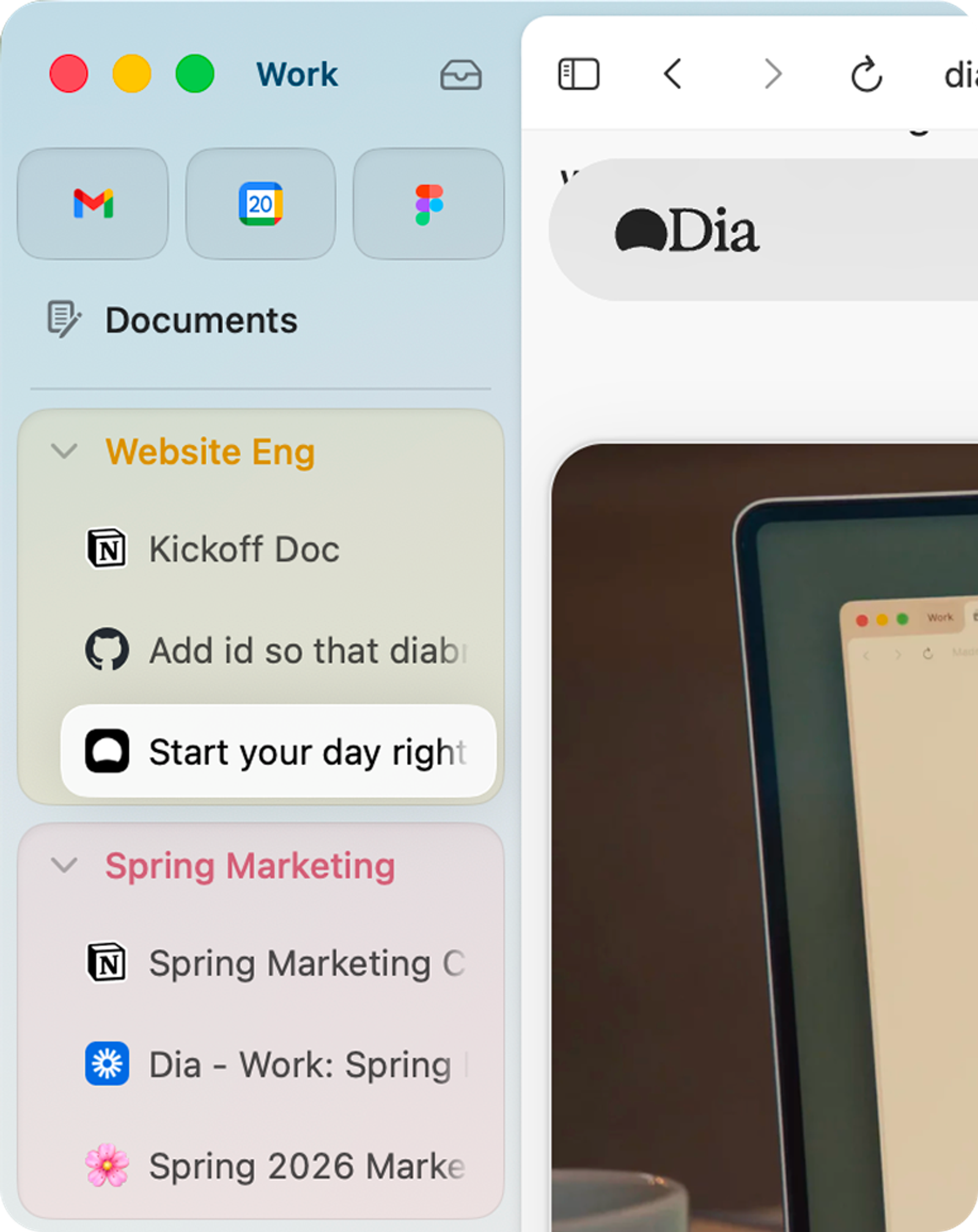 Dia Browser