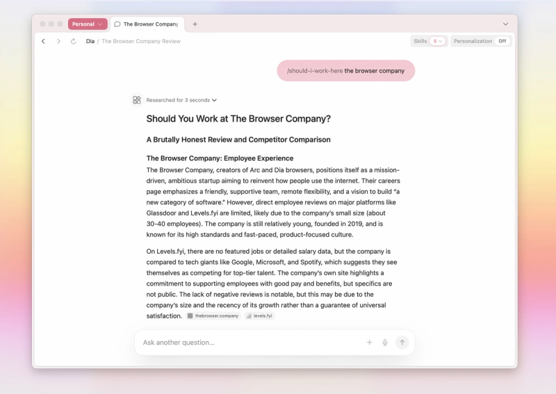 Dia Browser