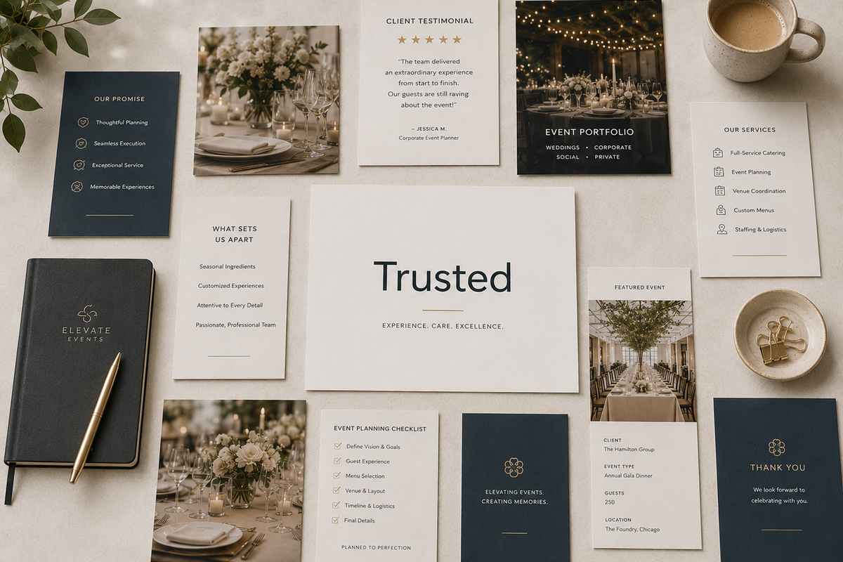 Confidence Before Catering