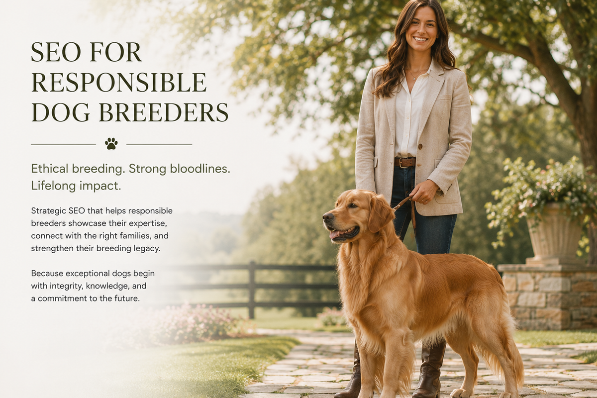 SEO For Responsible Dog Breeders