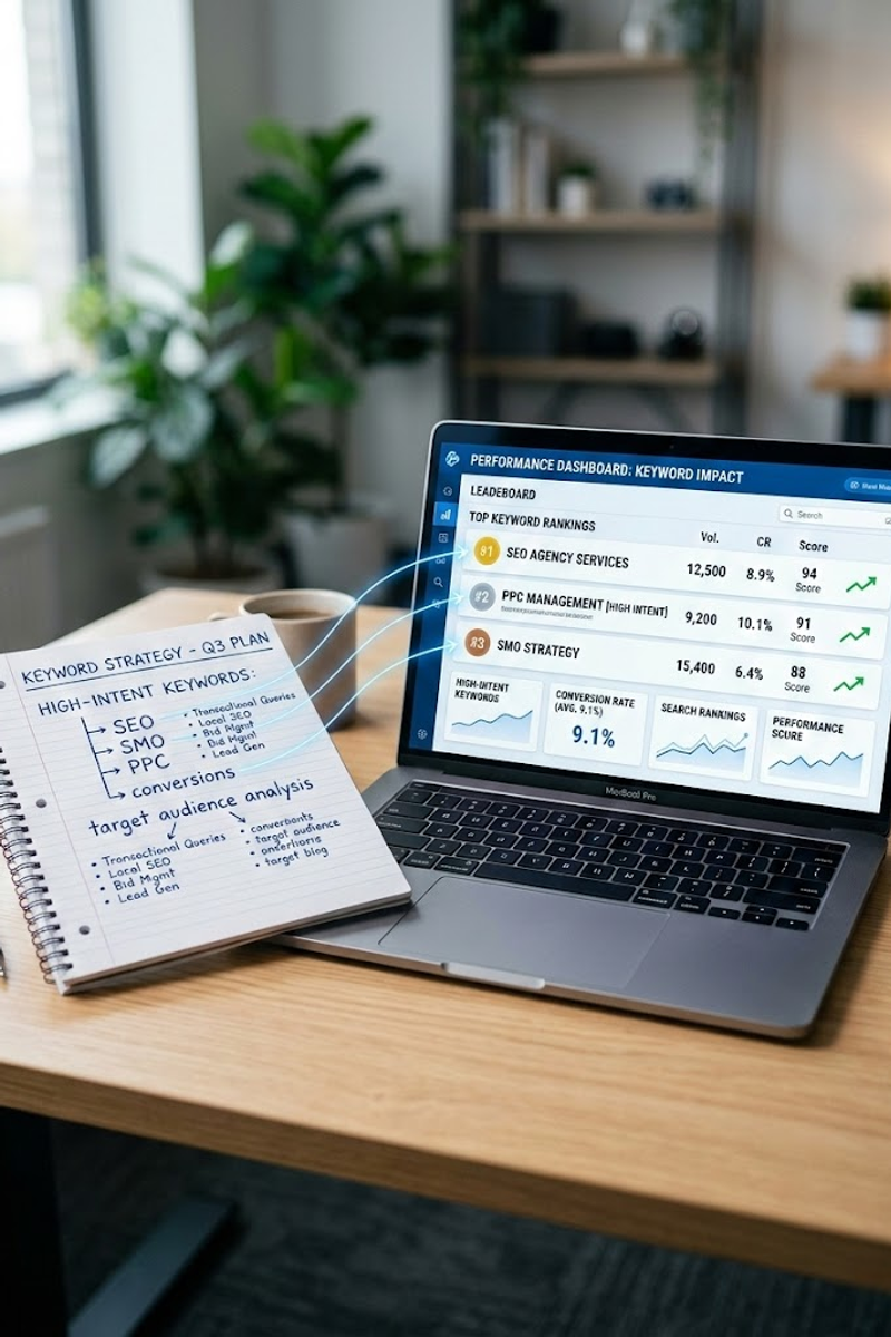 Learn what high-intent keywords are and how to find buyer intent keywords for SEO and PPC. Discover transactional and commercial keyword strategies to increase conversions.
