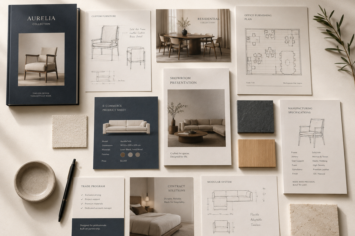 Comprehensive Marketing Solutions for Furniture Brands