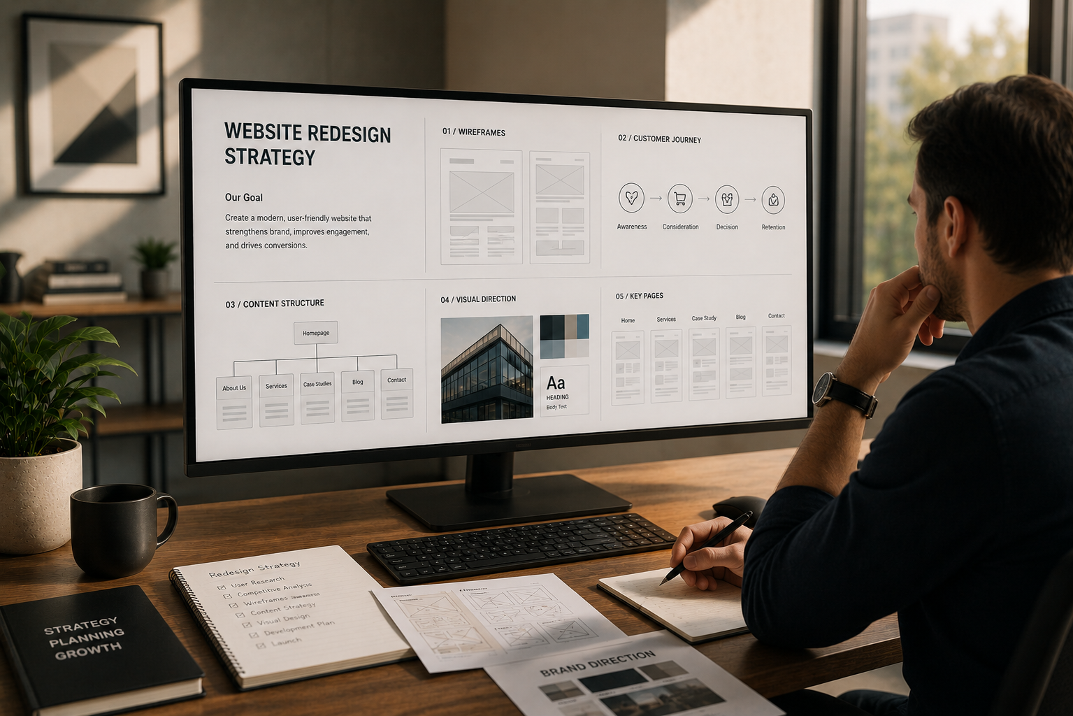 Full Website Redesign Strategy