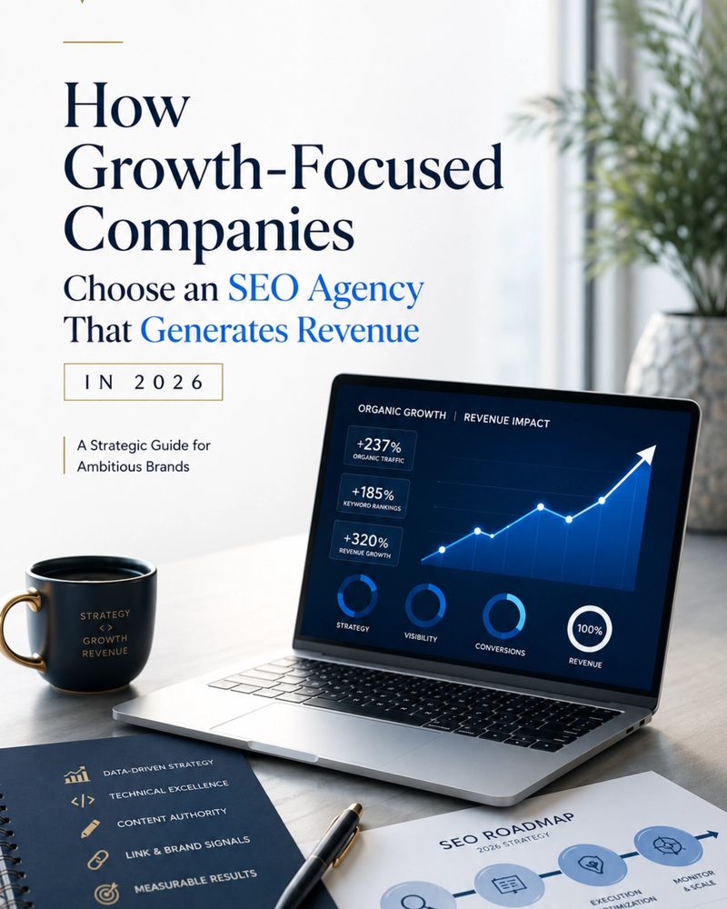 How Growth-Focused Companies Choose an SEO Agency That Generates Revenue in 2026