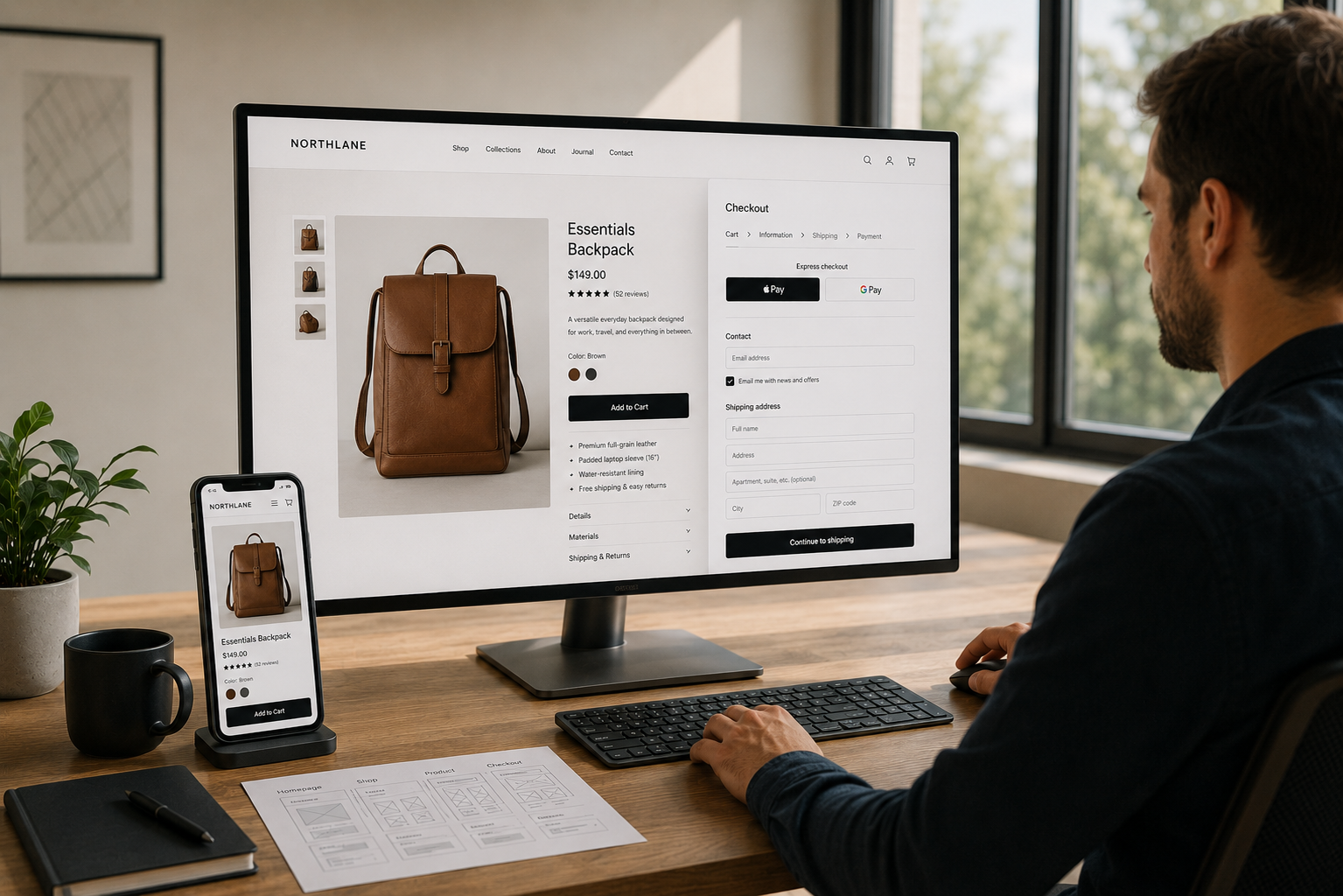 Friendly Ecommerce Experience for User