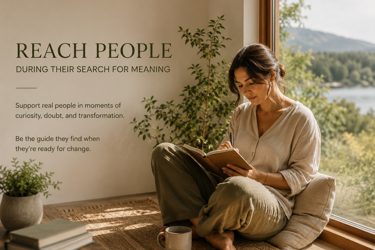 Connect with People During Their Search For Meaning