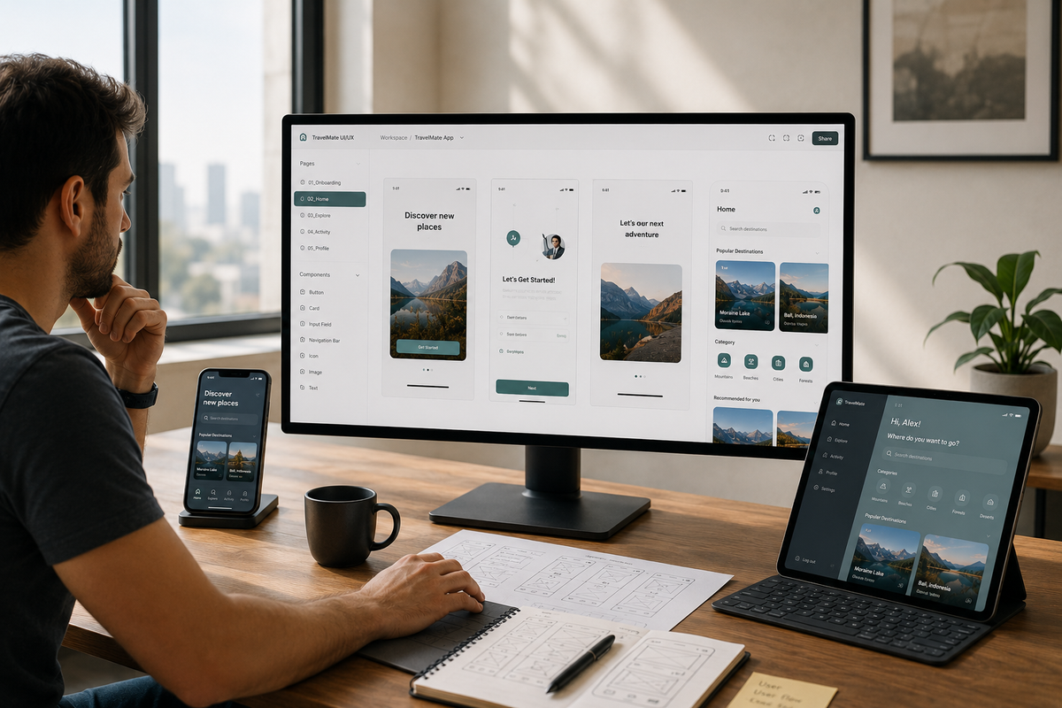 Responsive UI & UX Design