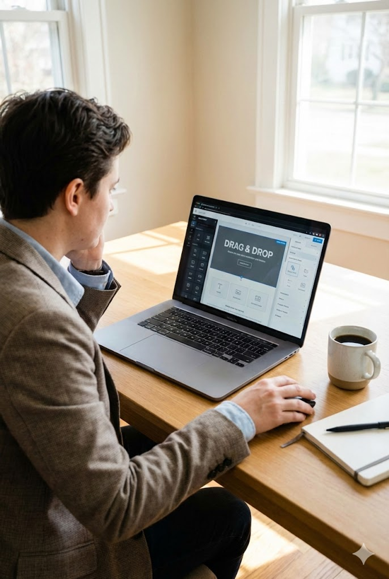 Drawbacks of drag-and-drop website builders
