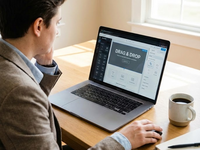 Drawbacks of drag-and-drop website builders