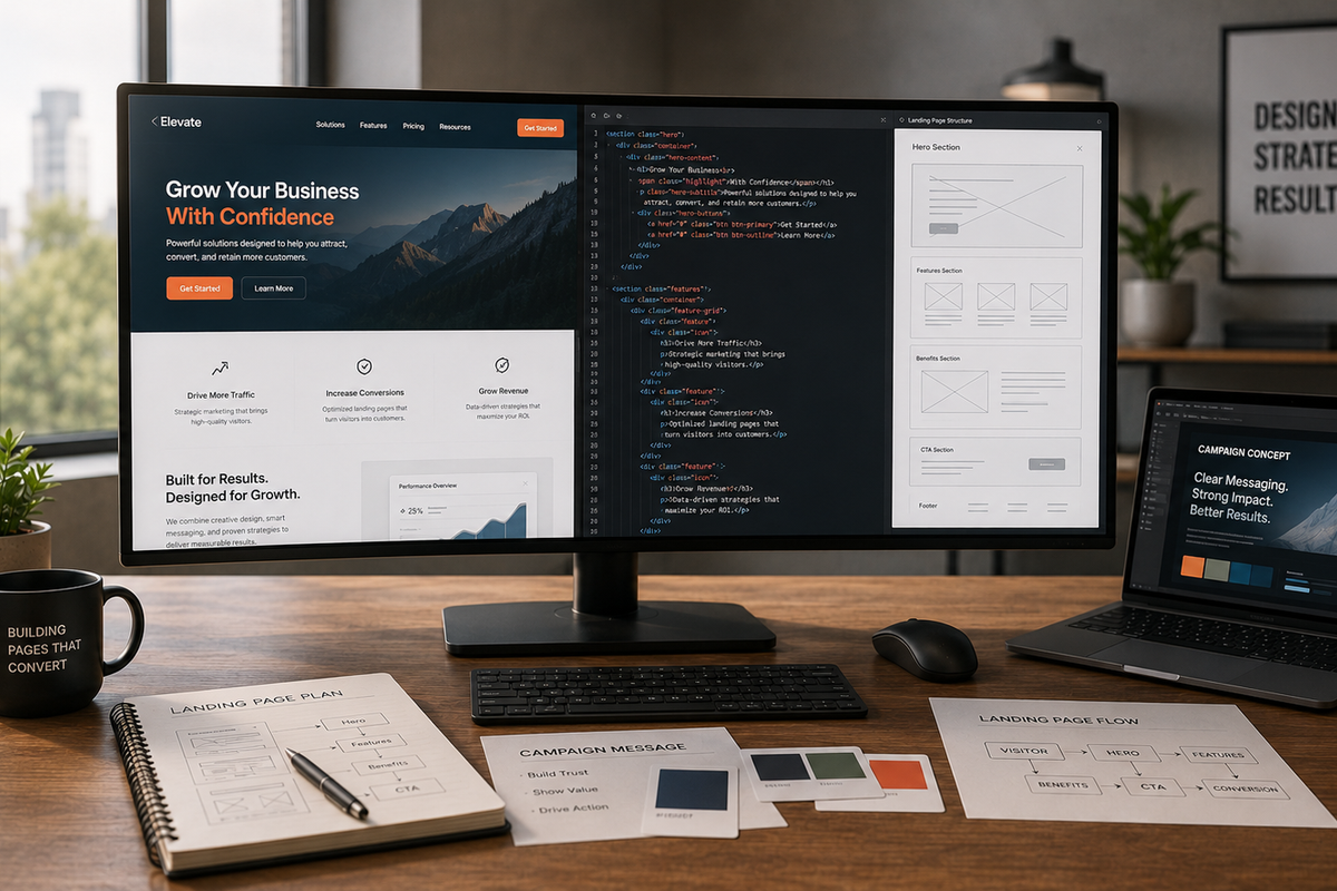 Custom Landing Page Development