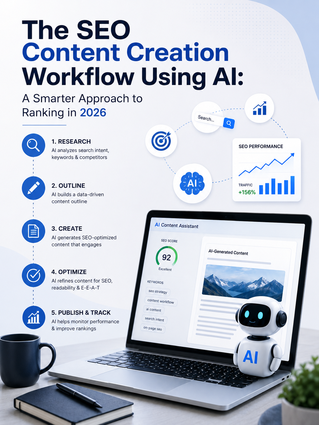 The SEO Content Creation Workflow Using AI: A Smarter Approach to Ranking in 2026