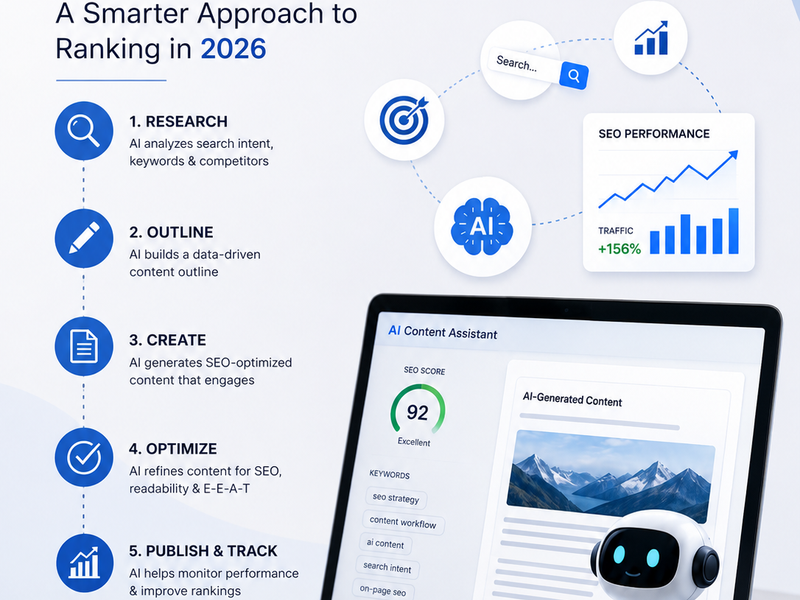 The SEO Content Creation Workflow Using AI: A Smarter Approach to Ranking in 2026