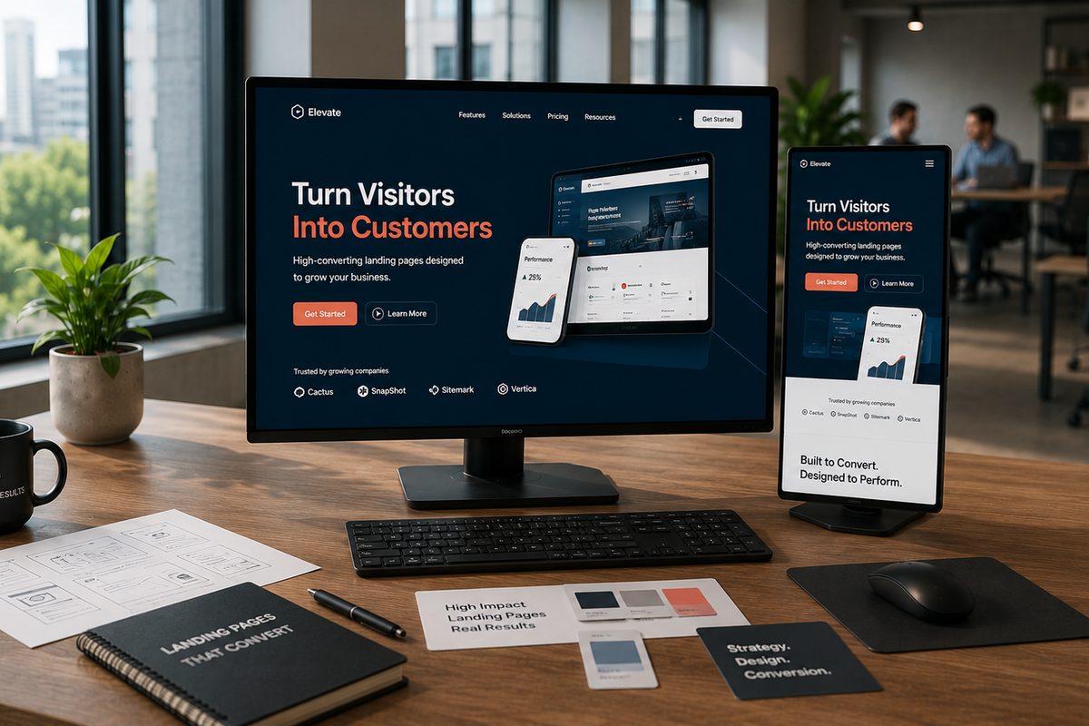 High Converting Landing Pages For Growth