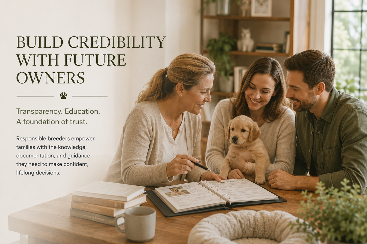 Building Trustworthiness For Future Owners