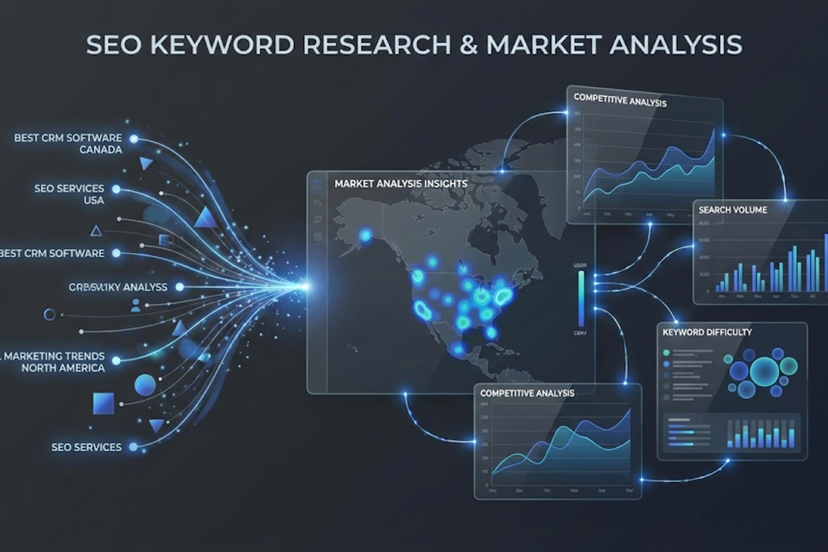 Data-driven seo consulting and market analysis conducted by experienced seo companies to identify high-value search opportunities.