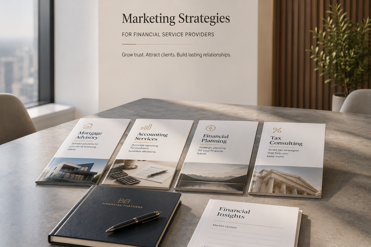 Marketing Strategies for Financial Service Providers