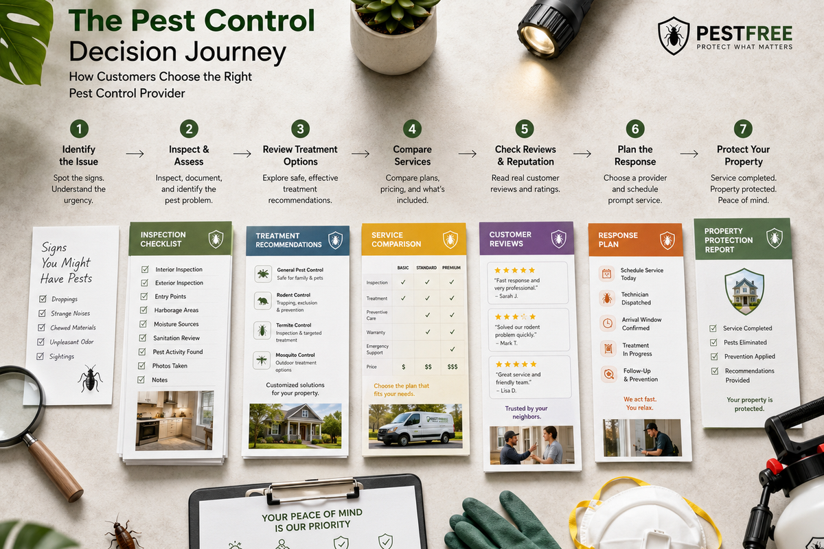 Capture Searches for Pest Control Services