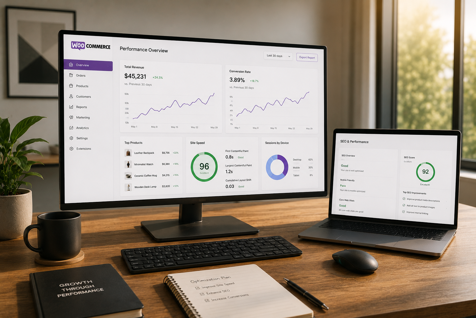 Optimization of WooCommerce performance
