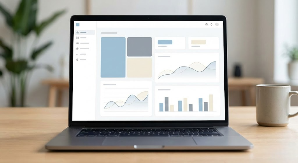 Web application development focused on performance dashboards and data-driven business applications