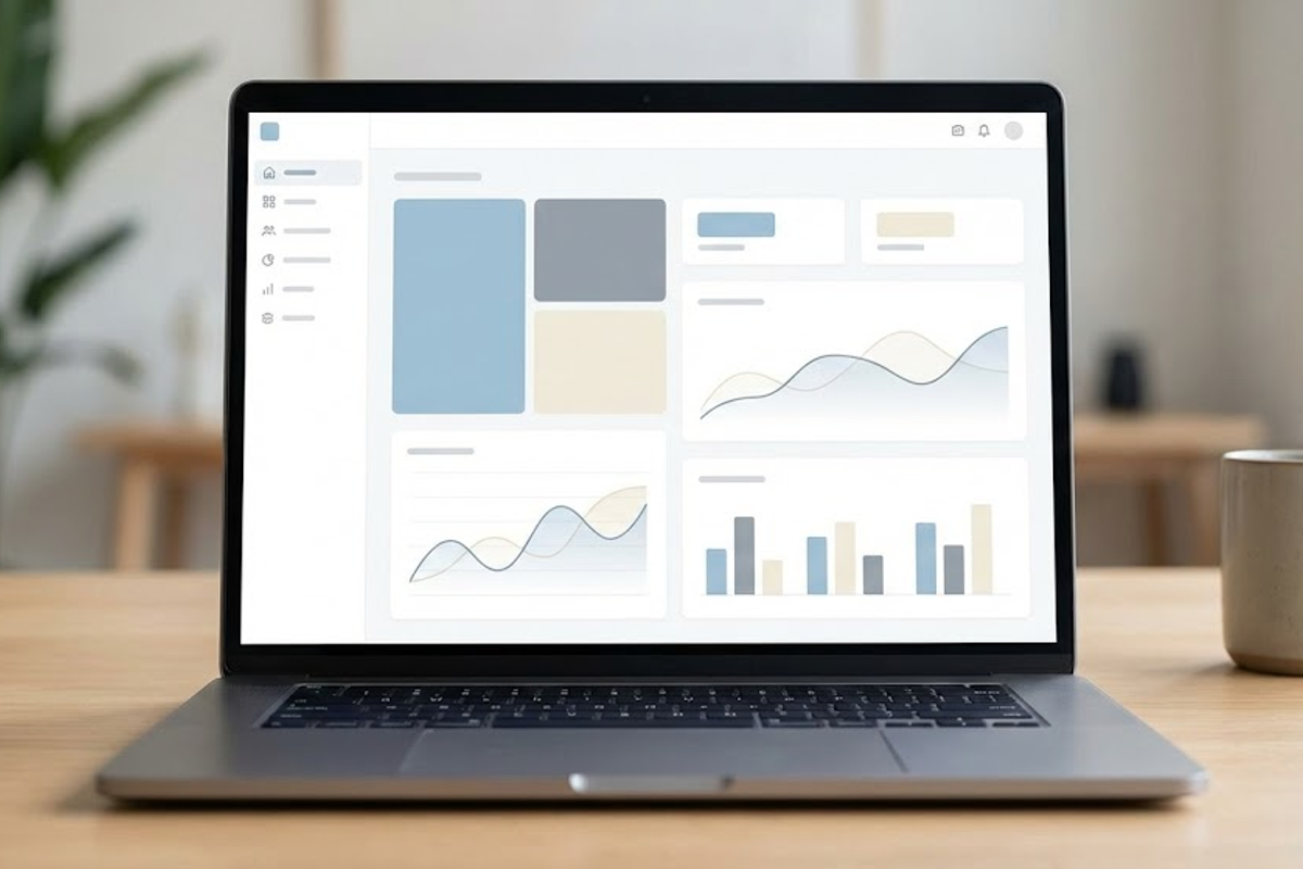 Web application development focused on performance dashboards and data-driven business applications