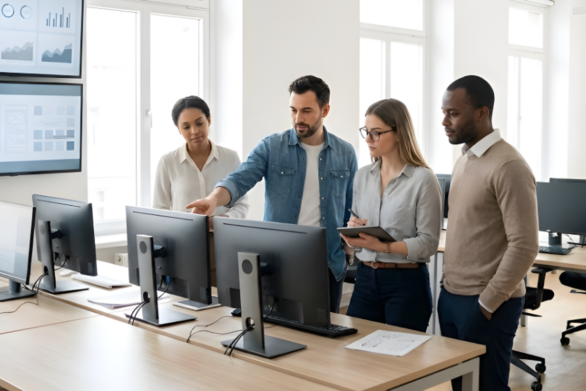 A web application development company offering comprehensive web application development service through collaborative product planning and system design.
