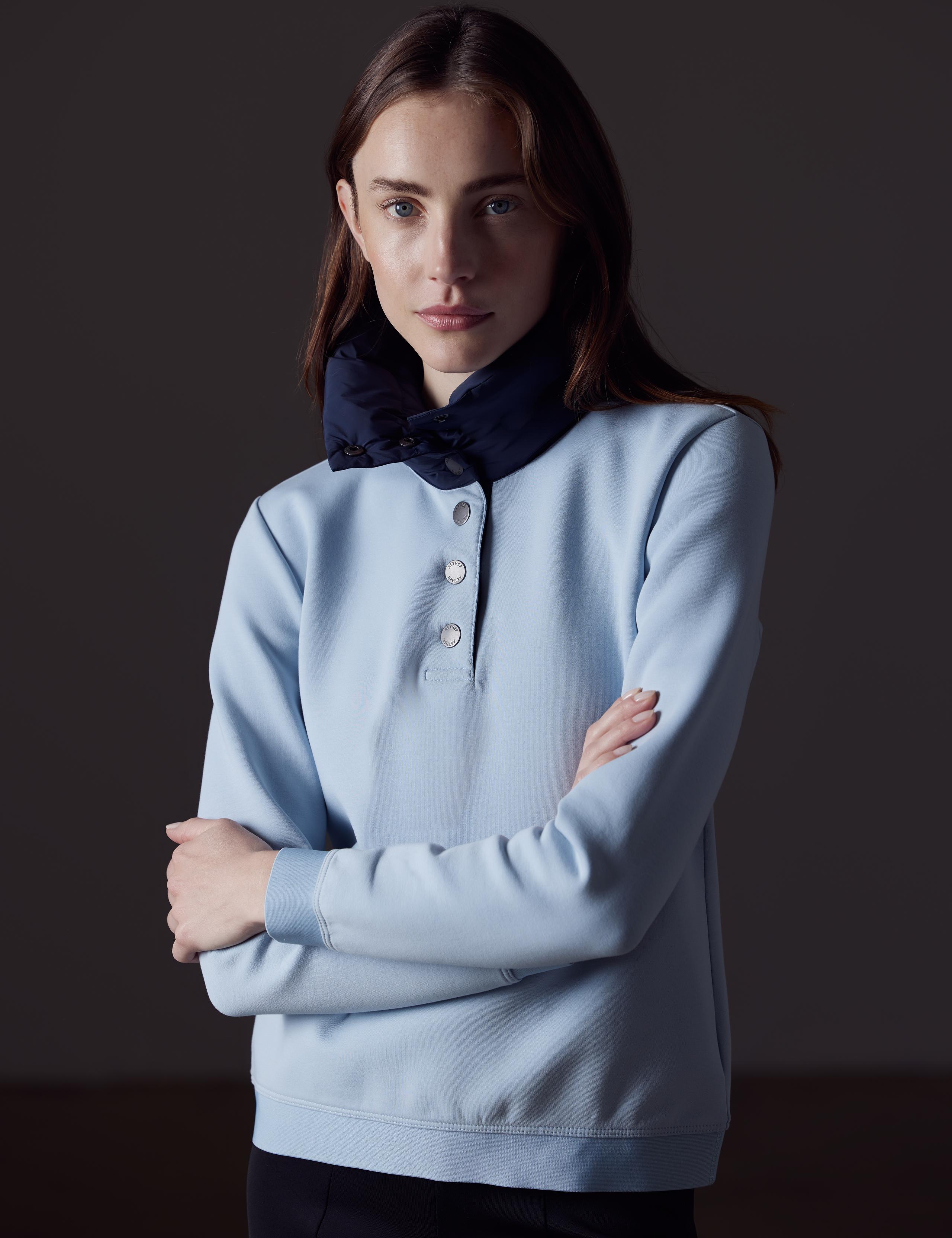 A woman wearing Align Pullover