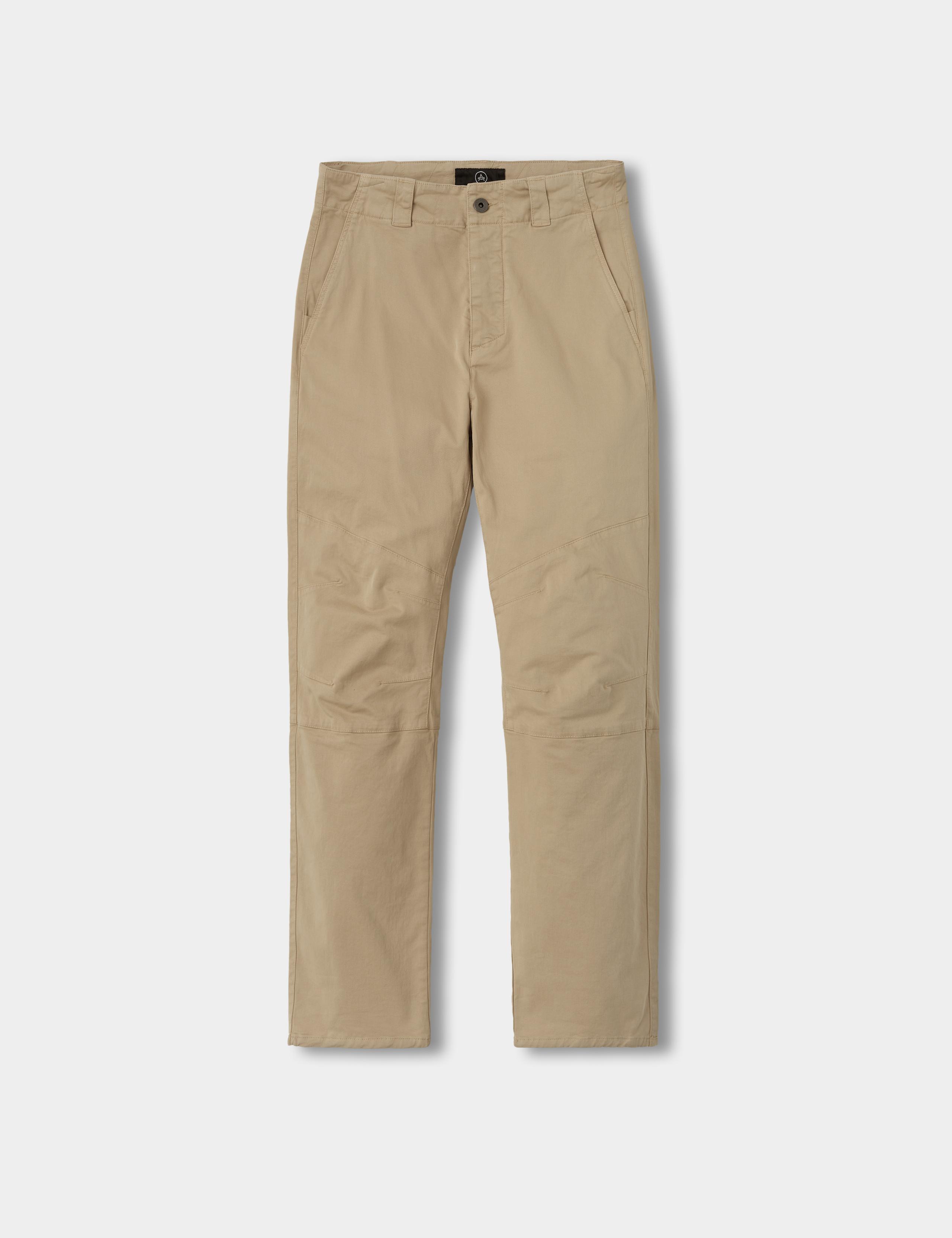 Flat lay of Gabriel Articulated Chino in Desert Tan