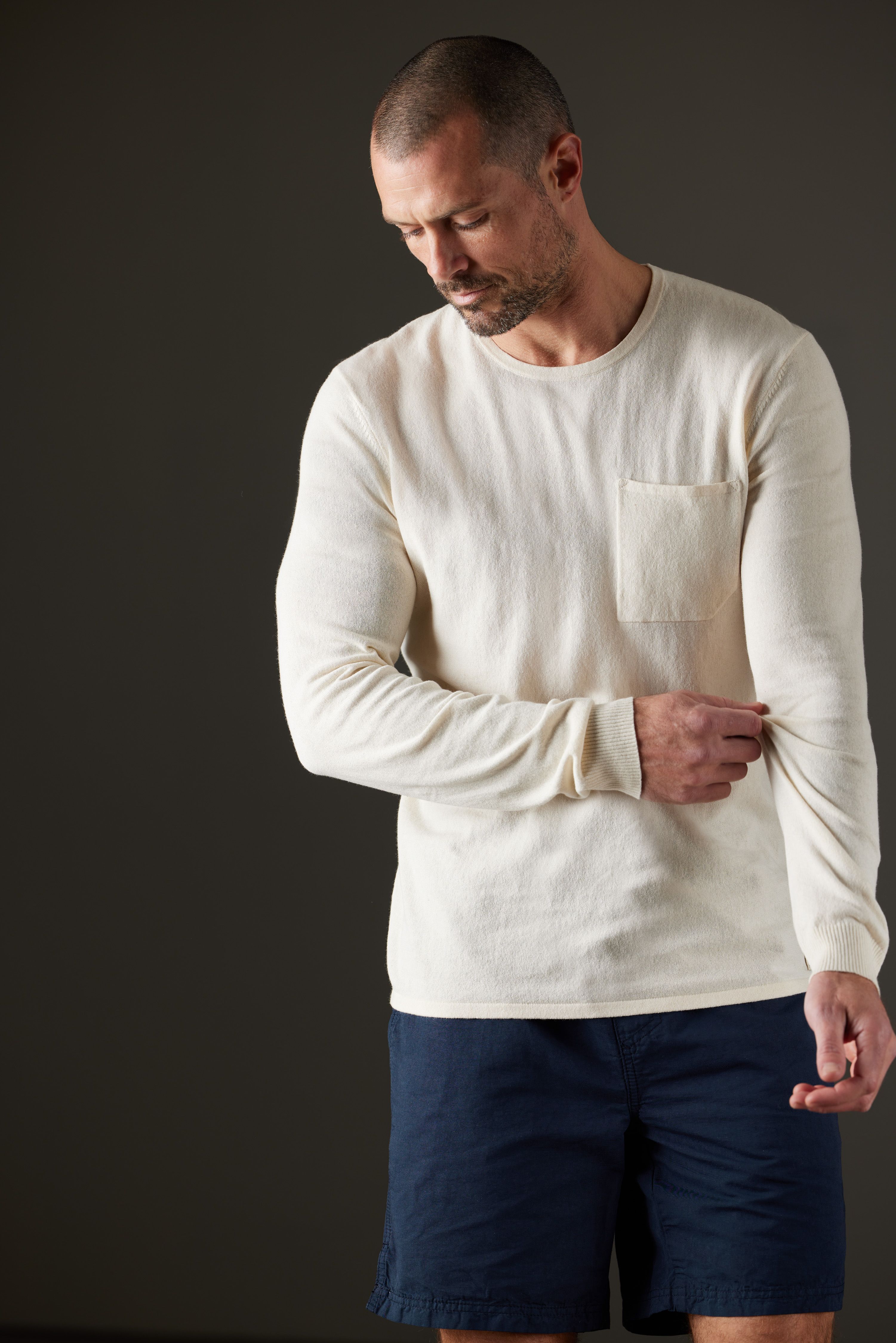 Aero Sweater - Oatmeal Heather
