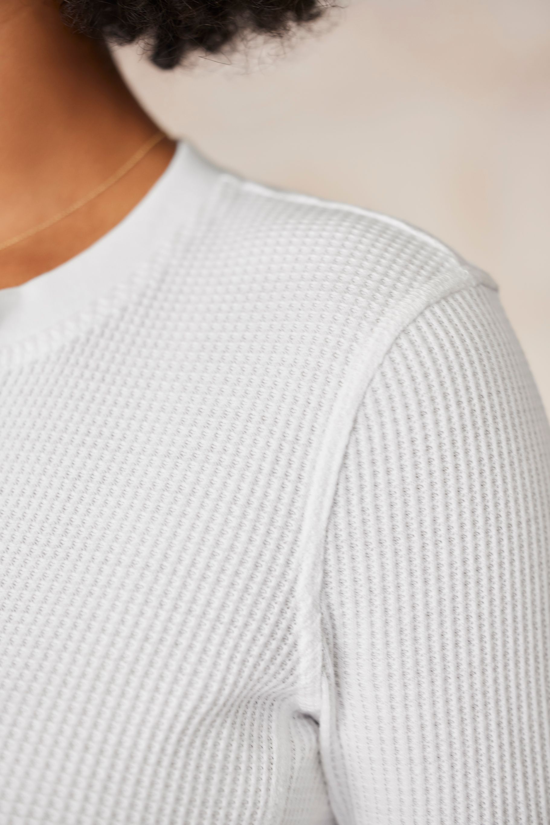 ★2023SS新作★ROMANTIC CROWN★BUTTON UP WAFFLE HENLEY NECK ScreenShot2023-10-02at1.20.