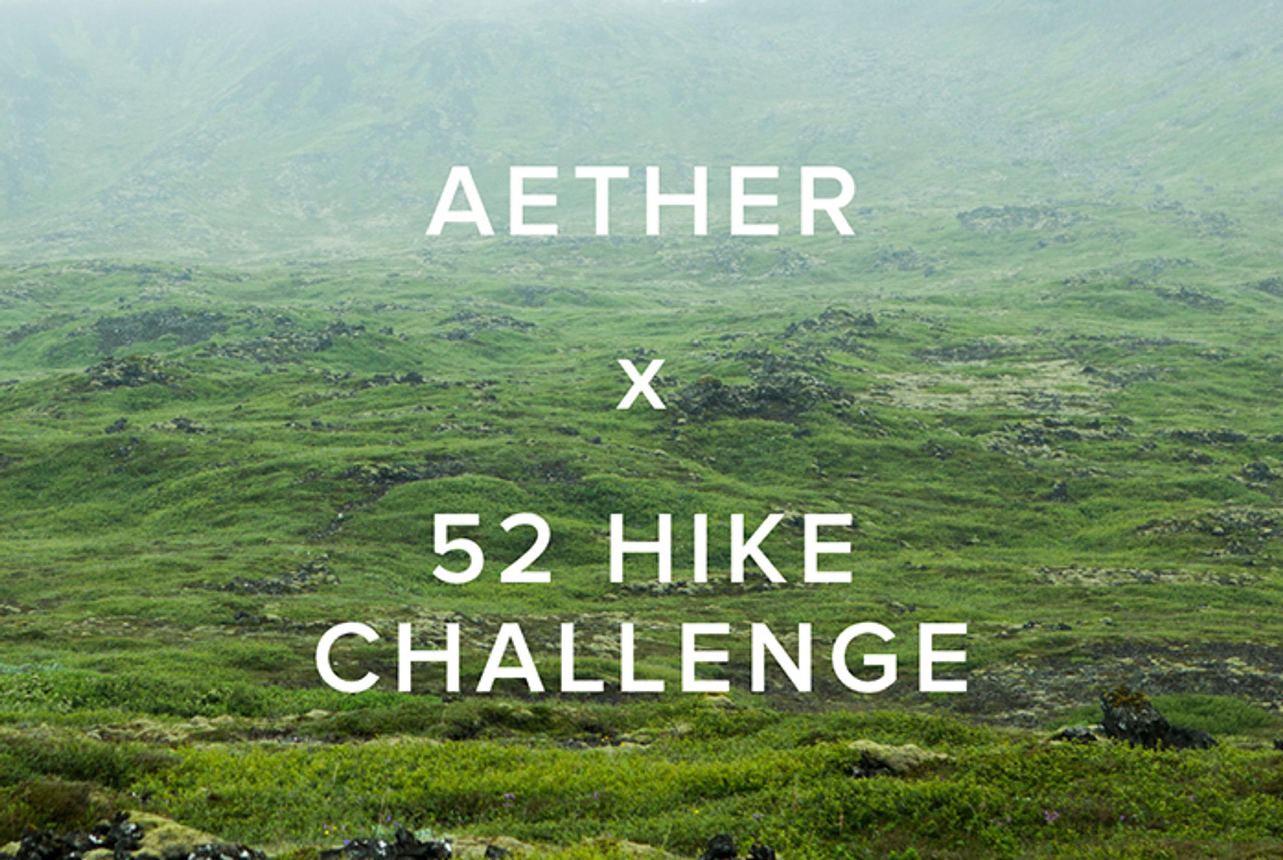 graphic reading aether x 52 hike challenge