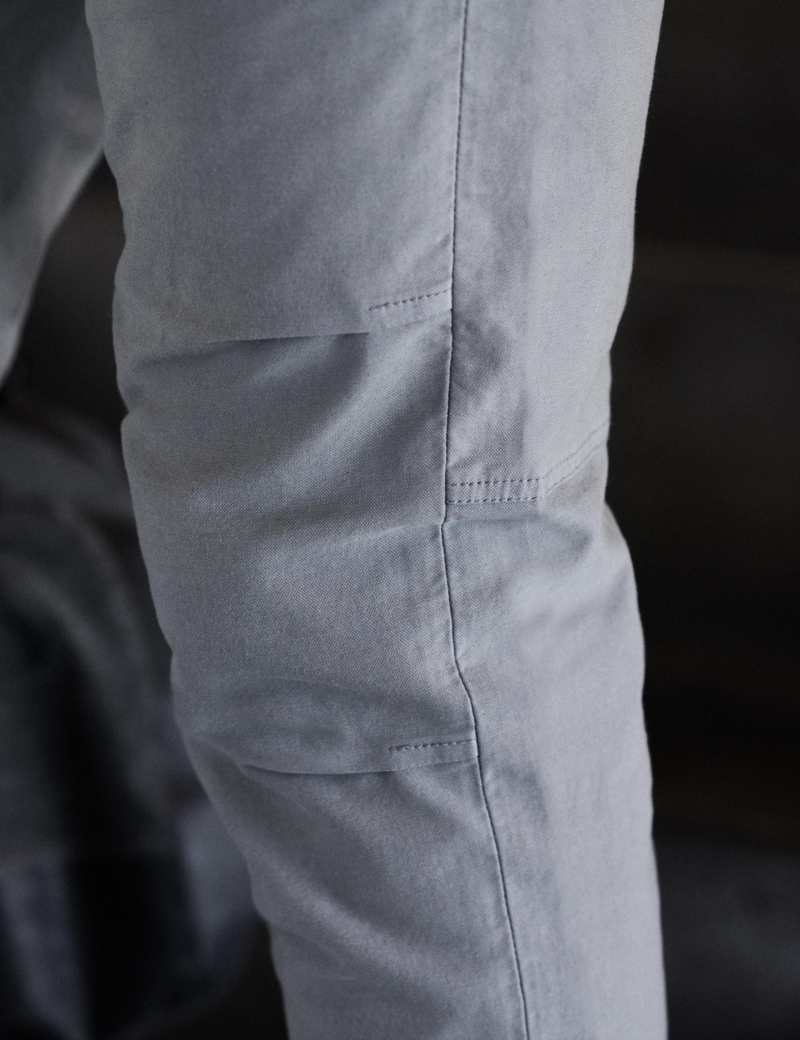 Detail view of knee of Concourse Pant