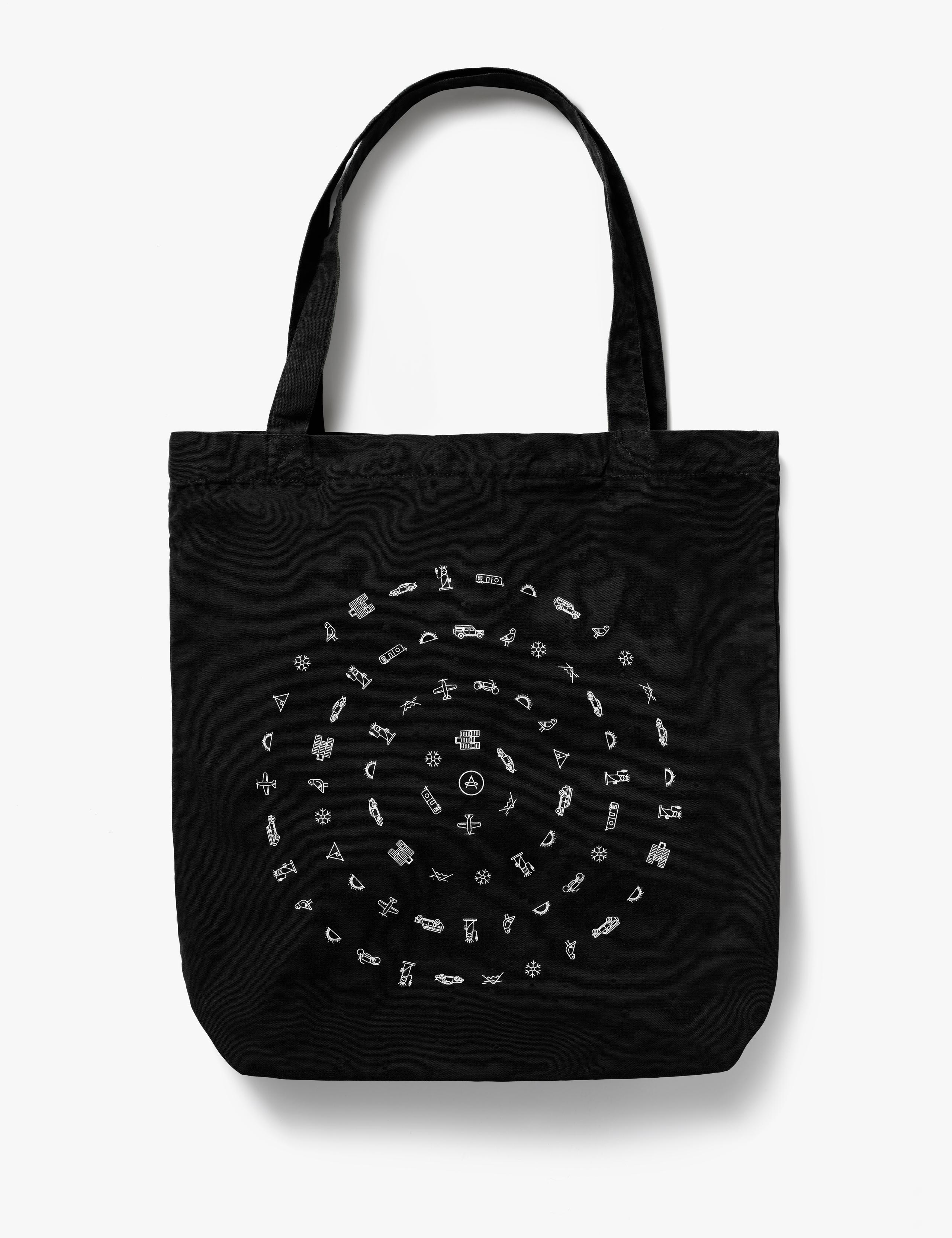 Studio lay-down of Lifestyle Canvas Tote