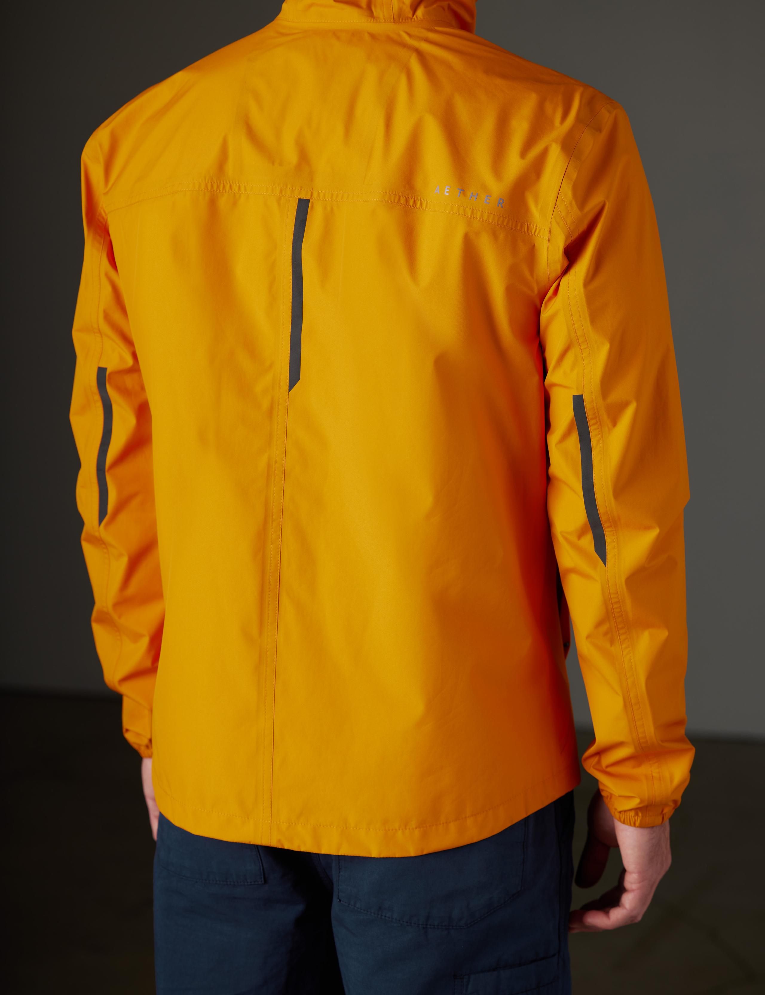 Rear view of the Storm All-Weather Jacket.