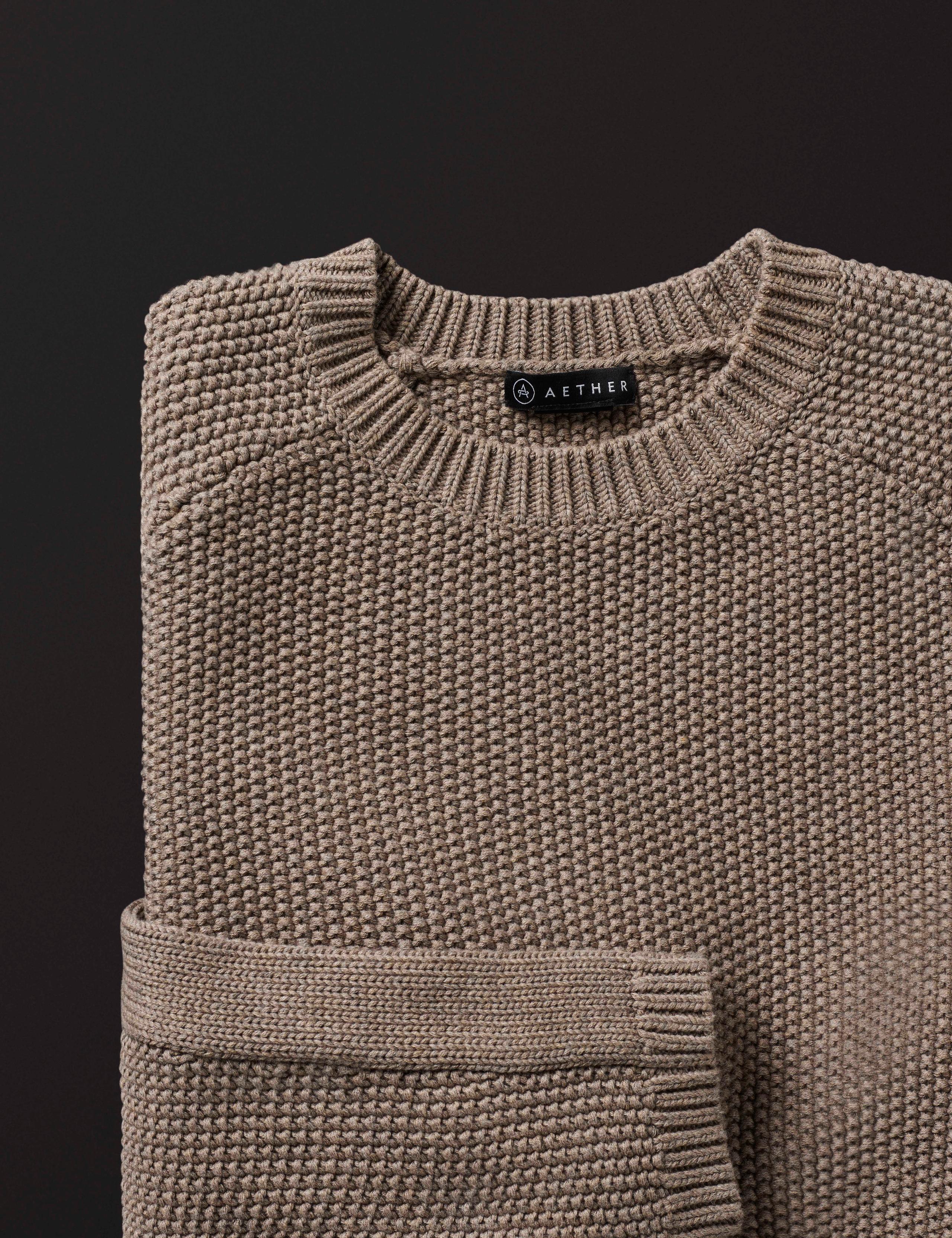 Studio lay-down of Holmes Sweater