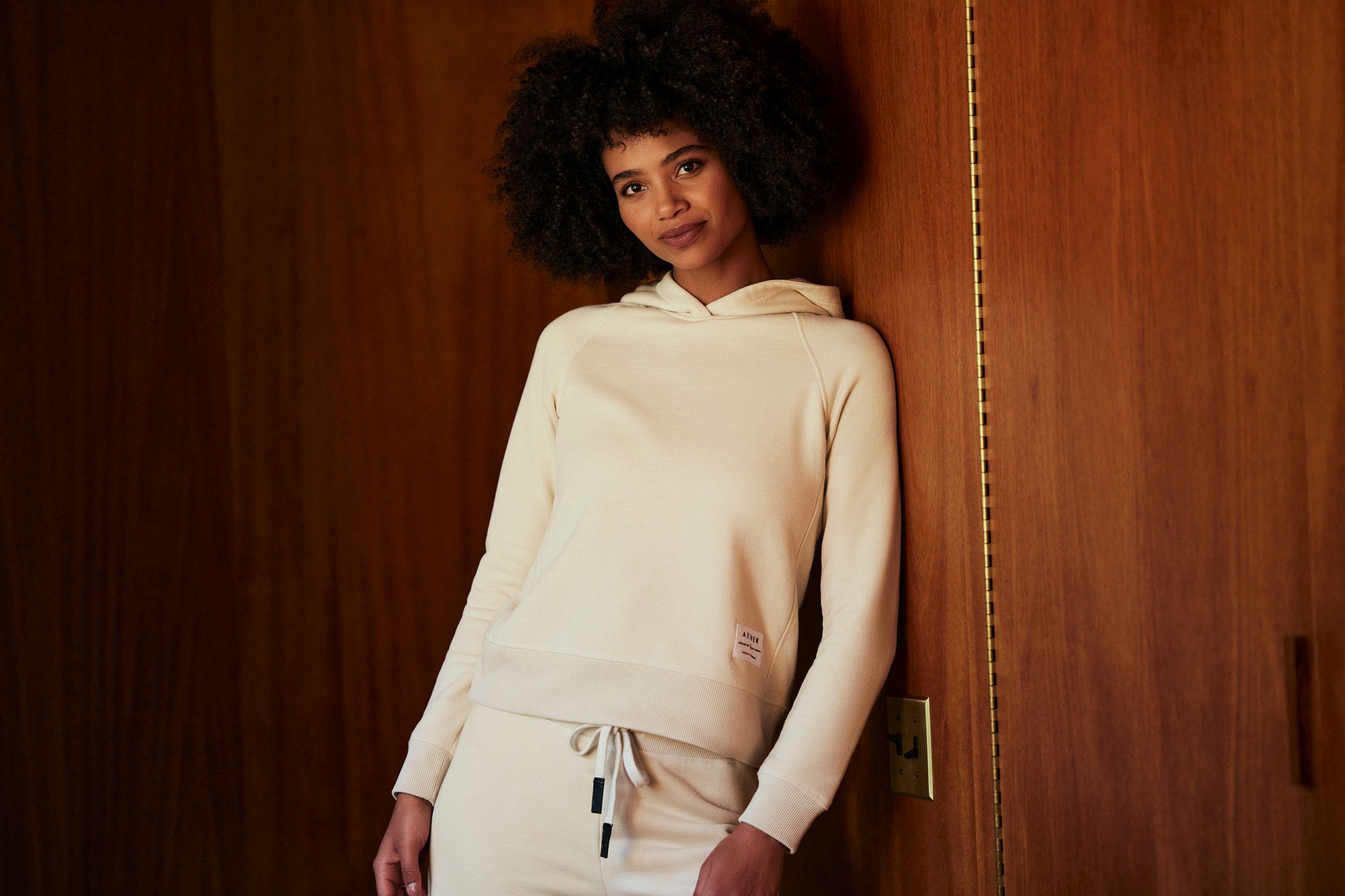 W Foundation Hoodie - Bone